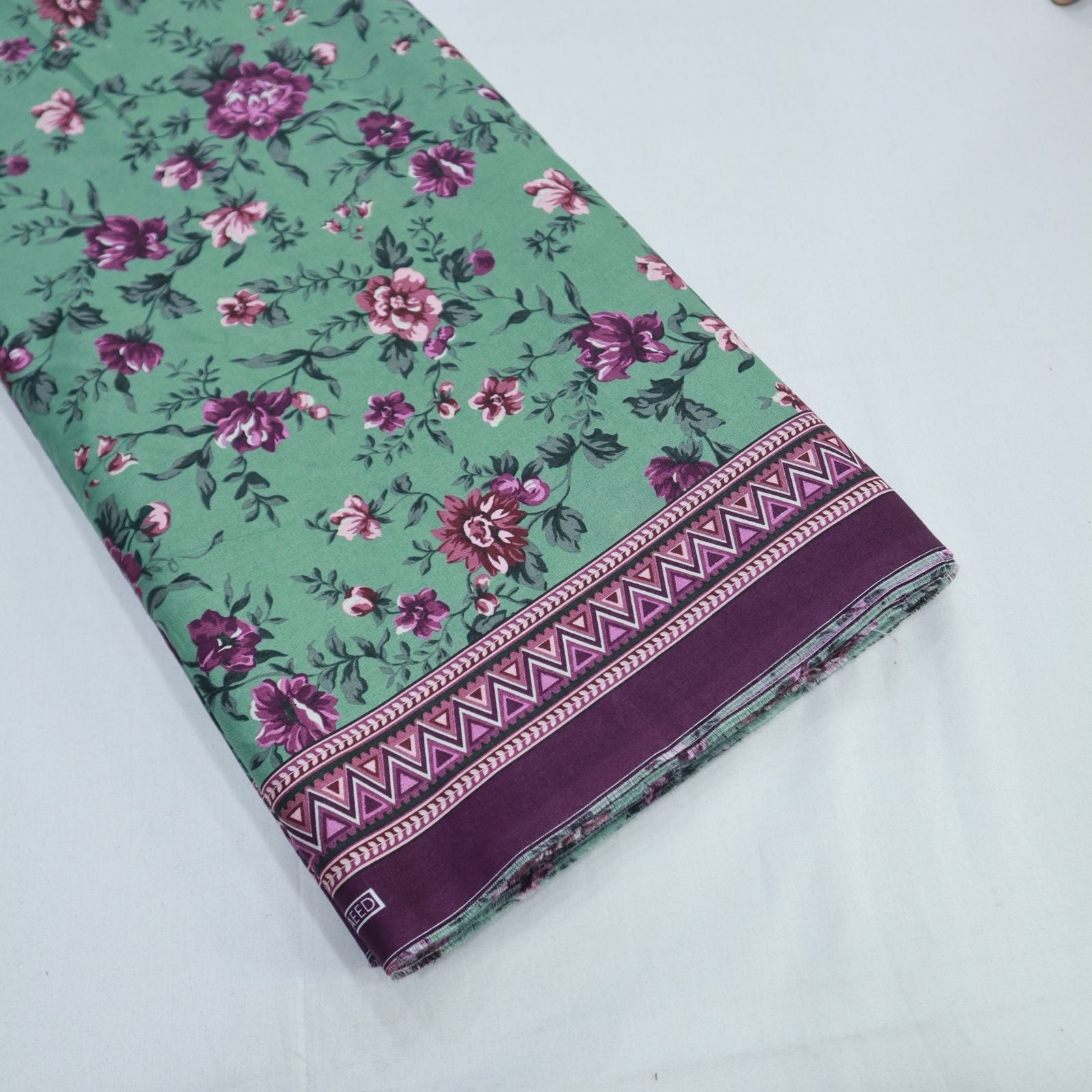 Bin Saeed Unstitced Digtial Lawn 2 Piece
