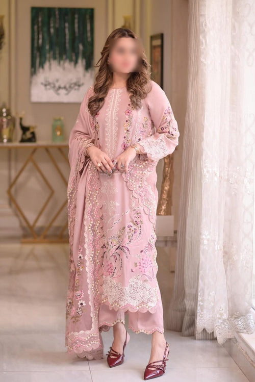 Aneela's Luxury Embroidered 3psc Unstitched