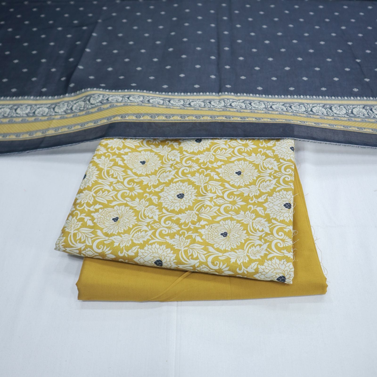 Bin Saeed 3psc Unstitched Lawn Suit