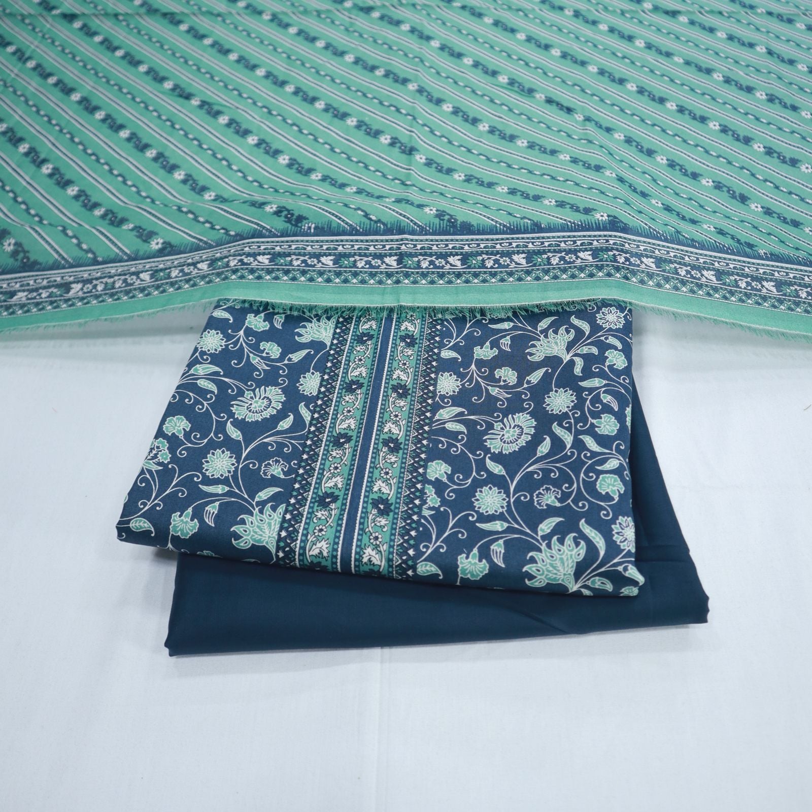 Bin Saeed 3psc Unstitched Lawn Suit