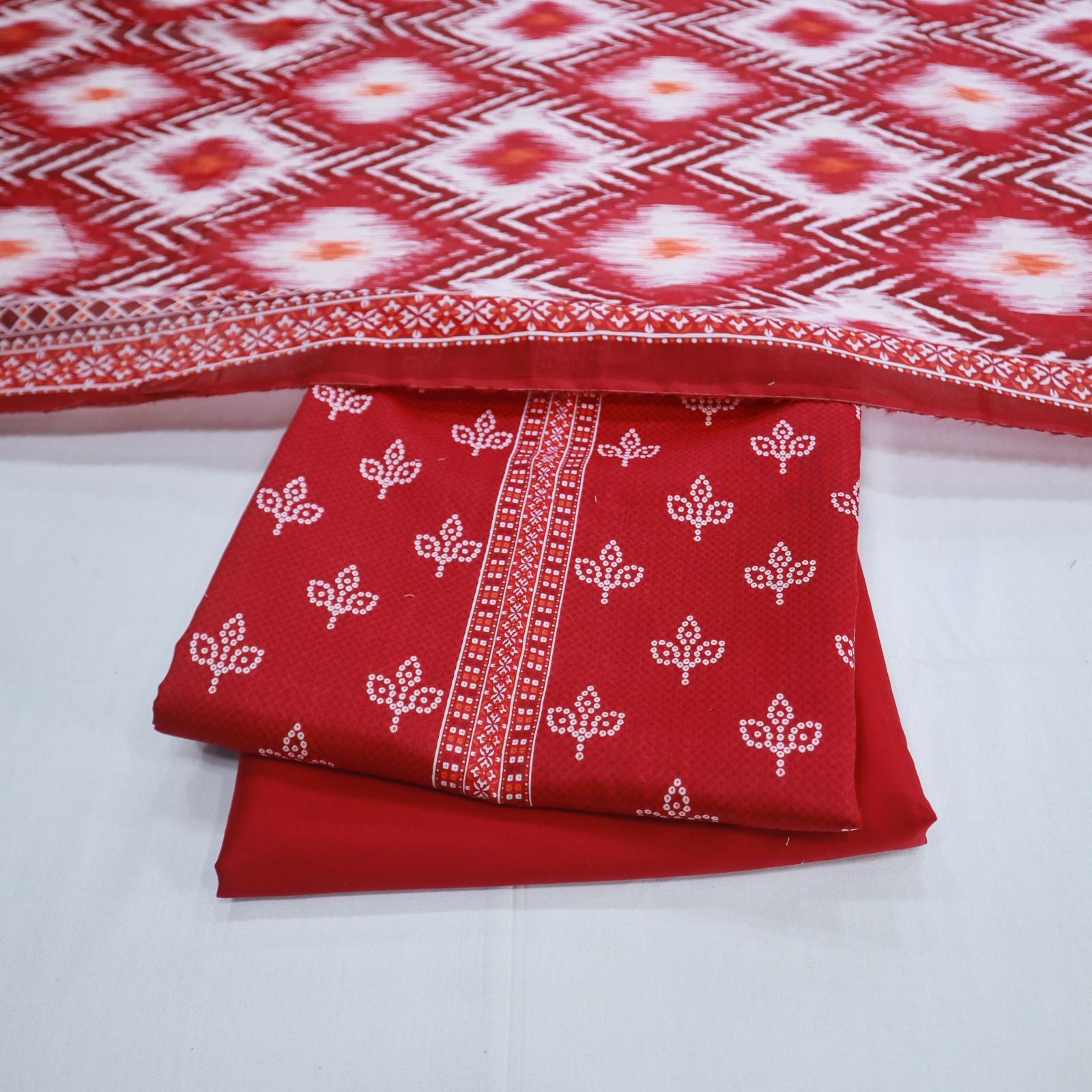 Bin Saeed 3psc Unstitched Lawn Suit