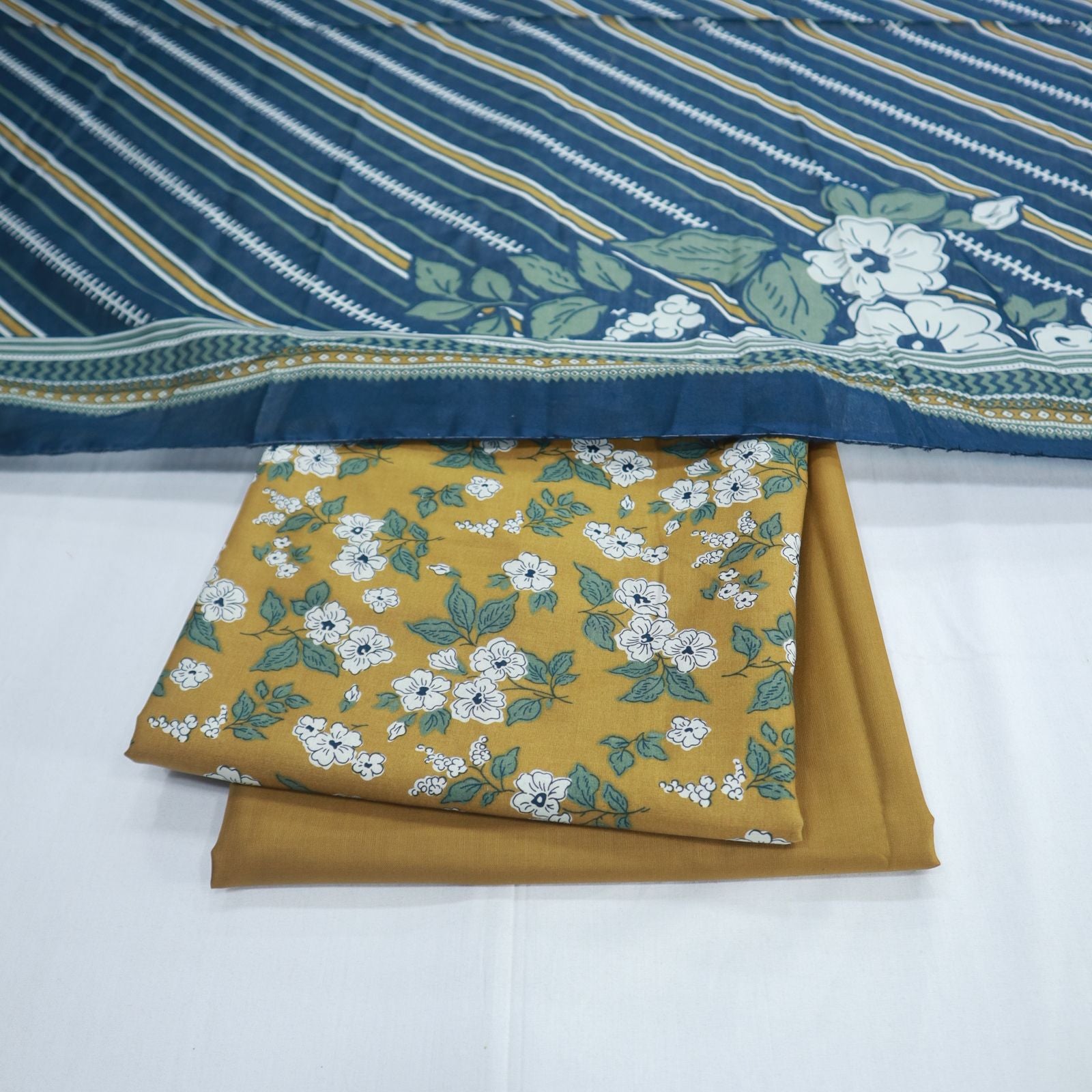 Bin Saeed 3psc Unstitched Lawn Suit