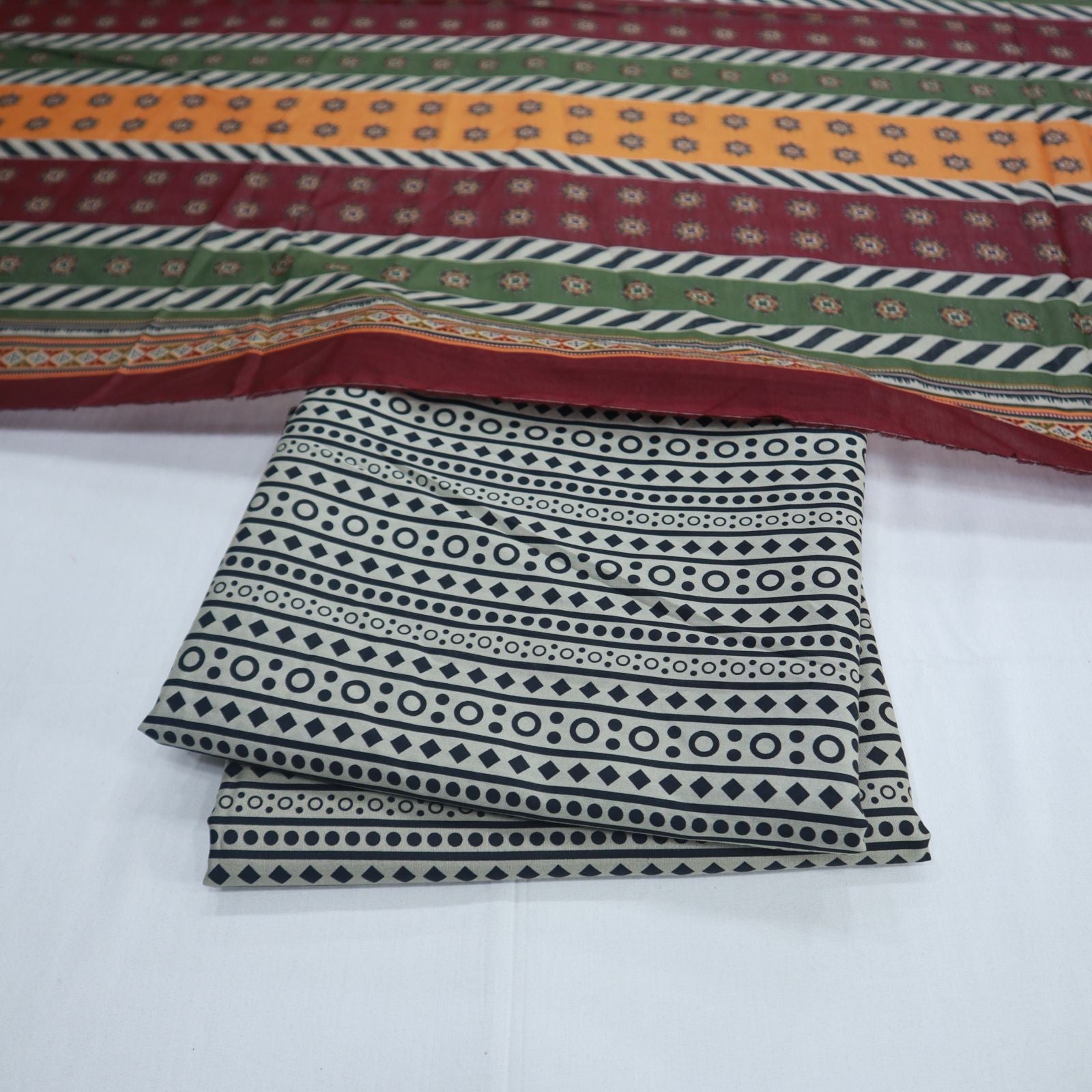 Bin Saeed 3psc Unstitched Lawn Suit