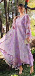 Butterfly 🦋 3psc Unstitched Lawn Suit